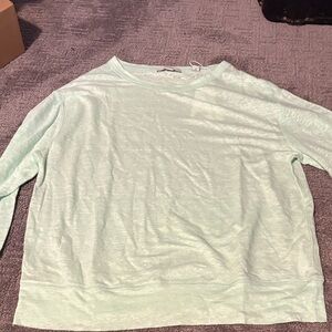 Vince Mint Long Sleeve Top